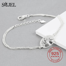 Load image into Gallery viewer, Tree of Life Charm Bracelet - S925 Sterling Silver