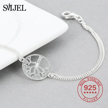 Load image into Gallery viewer, Tree of Life Charm Bracelet - S925 Sterling Silver