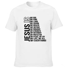 Load image into Gallery viewer, Jesus Is My God, My King, My Everything - Tru Story Bro - Men&#39;s Christian Short Sleeve T Shirt