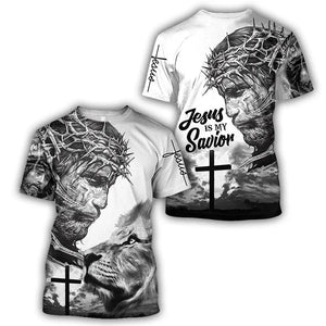 Jesus Inspired 3D O-Neck Men's T Shirt's