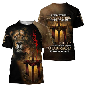 Jesus Inspired 3D O-Neck Men's T Shirt's