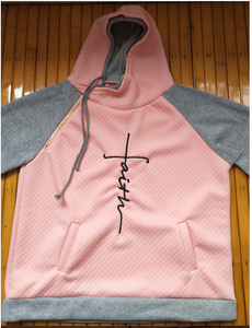 Women's Faith Sweatshirt Hoodie With Pockets