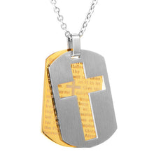 Load image into Gallery viewer, Lords Prayer Dog Tags - Double Layer Stainless Steel