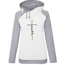 Load image into Gallery viewer, Women&#39;s Faith Sweatshirt Hoodie With Pockets