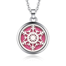 Load image into Gallery viewer, Tree Of Life - Magnetic Stainless Steel Essential Oil Diffuser - Locket Necklace