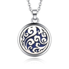 Load image into Gallery viewer, Tree Of Life - Magnetic Stainless Steel Essential Oil Diffuser - Locket Necklace