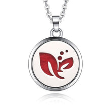 Load image into Gallery viewer, Tree Of Life - Magnetic Stainless Steel Essential Oil Diffuser - Locket Necklace