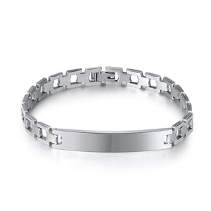 Lords Prayer - Stainless Steel Link Bracelet