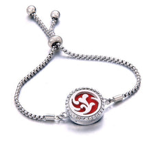 Load image into Gallery viewer, Essential Oil Diffuser Locket - 316L Stainless Steel Bracelets