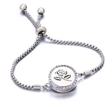 Load image into Gallery viewer, Essential Oil Diffuser Locket - 316L Stainless Steel Bracelets