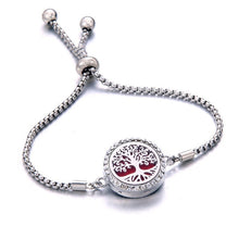 Load image into Gallery viewer, Essential Oil Diffuser Locket - 316L Stainless Steel Bracelets