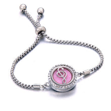 Load image into Gallery viewer, Essential Oil Diffuser Locket - 316L Stainless Steel Bracelets