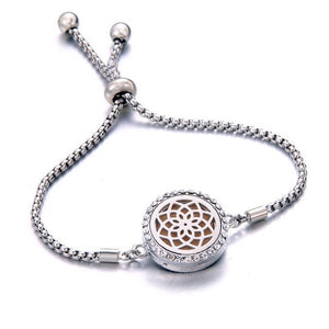 Essential Oil Diffuser Locket - 316L Stainless Steel Bracelets