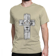 Load image into Gallery viewer, Men&#39;s Lion Of Judah Jesus T Shirt