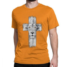 Load image into Gallery viewer, Men&#39;s Lion Of Judah Jesus T Shirt