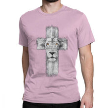 Load image into Gallery viewer, Men&#39;s Lion Of Judah Jesus T Shirt