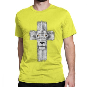 Men's Lion Of Judah Jesus T Shirt