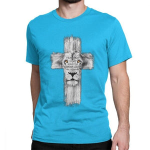 Men's Lion Of Judah Jesus T Shirt