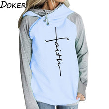 Load image into Gallery viewer, Women&#39;s Faith Sweatshirt Hoodie With Pockets