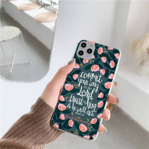 Bible Verse - Faith In Jesus Christ - Prayer To God - Christian Phone Case For iPhone