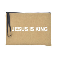 Load image into Gallery viewer, Christian Faith Jesus Print Accessories/Makeup/Cosmetic Tote Travel Bag