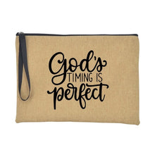 Load image into Gallery viewer, Christian Faith Jesus Print Accessories/Makeup/Cosmetic Tote Travel Bag