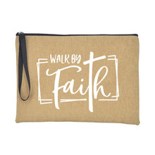 Load image into Gallery viewer, Christian Faith Jesus Print Accessories/Makeup/Cosmetic Tote Travel Bag