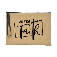 Load image into Gallery viewer, Christian Faith Jesus Print Accessories/Makeup/Cosmetic Tote Travel Bag