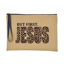 Load image into Gallery viewer, Christian Faith Jesus Print Accessories/Makeup/Cosmetic Tote Travel Bag