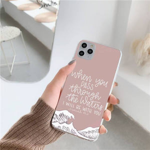 Bible Verse - Faith In Jesus Christ - Prayer To God - Christian Phone Case For iPhone