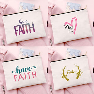 Faith Pouch - Casual Travel Portable Storage Makeup/Toiletry Bag