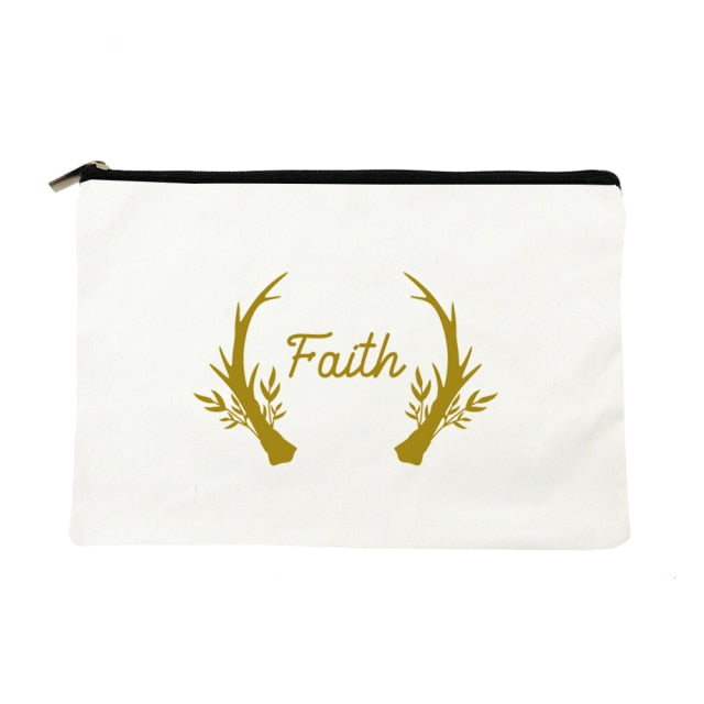 Faith Pouch - Casual Travel Portable Storage Makeup/Toiletry Bag