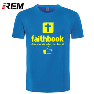 Jesus Wants To Be Your Friend - Faithbook T-Shirt