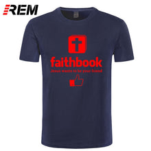 Load image into Gallery viewer, Jesus Wants To Be Your Friend - Faithbook T-Shirt