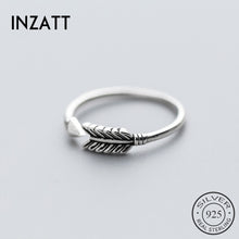 Load image into Gallery viewer, Vintage Feather Arrow Ring - S925 Sterling Silver